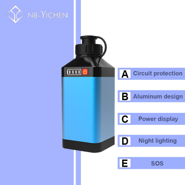 DC14.8V 5000mAh Fishing Lithium Reel Battery for Shimano Daiwa - Image 4