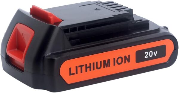 20V Lithium Battery Compatible with Black & Decker 20V MAX Tools