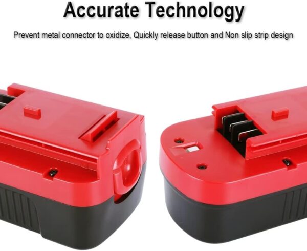 Black & Decker 18V 3.8Ah Battery for  Cordless Power Tools 2-Pack - Image 4