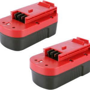 Black & Decker 18V 3.8Ah Battery for  Cordless Power Tools 2-Pack
