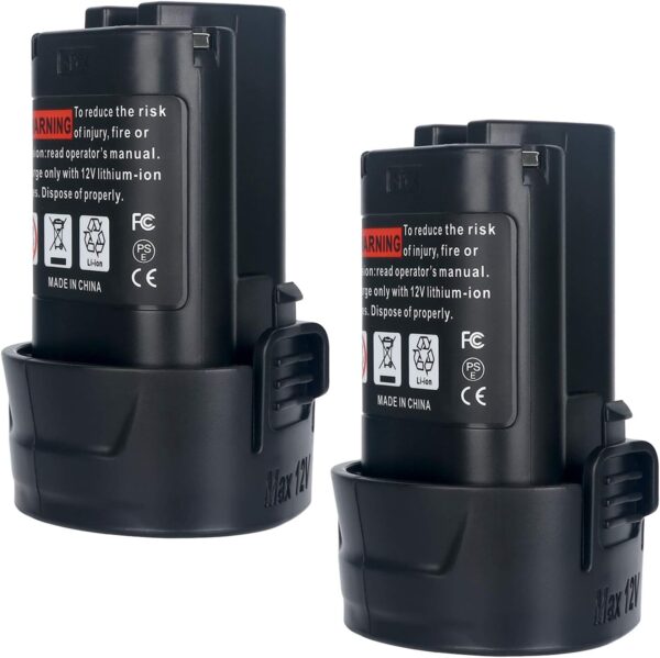 Makita 2Pack 3.0Ah 10.8V-12V BL1014 Battery Replacement