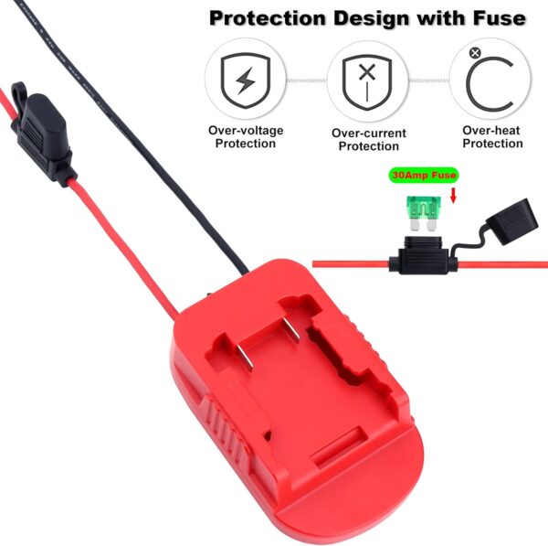 Milwaukee Adapters and rapid charger for M18 M14 battery - Image 4
