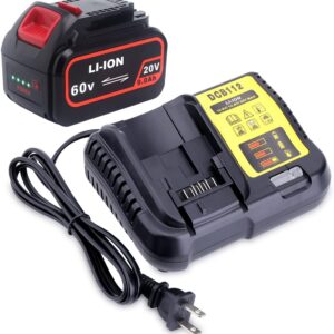 dewalt 20V/60V MAX 9.0Ah Battery and 12V/20V MAX Battery Charger