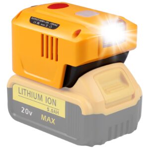 dewalt battery power inverter 150W with USB& LED Work Light
