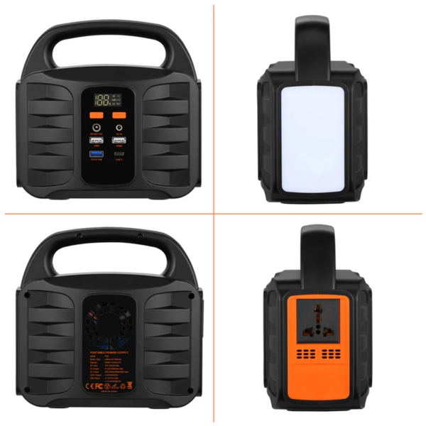 150W portable power pack with LED Light - Image 4