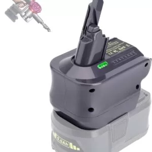 Dyson V7 Adapter Ryobi 18V Battery for Dyson Cordless Vacuum Cleaner
