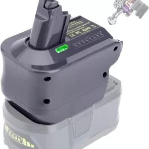 Dyson V6 Adapter for Ryobi 18V battery Compatible with V6 Cordless Vacuum